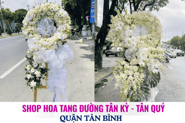 Shop hoa tang đường Tân Kỳ - Tân Quý Quận Tân Bình